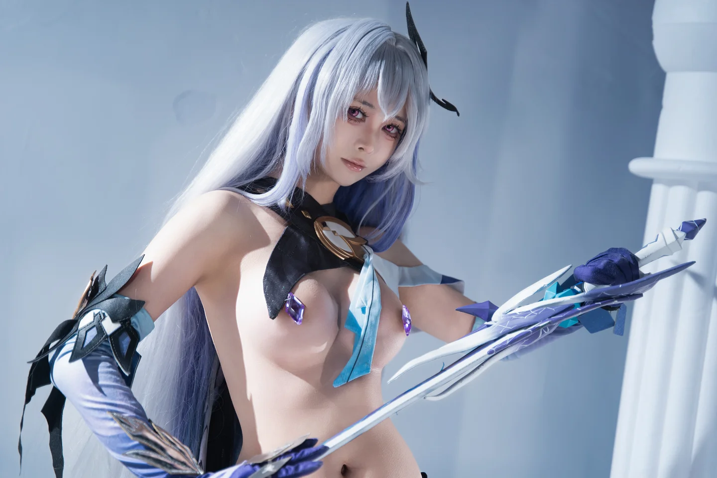 上杉绘梨落 - No.014 丝柯克 [118P-639MB] tg@simisebaisi 【丝足阁】045.webp